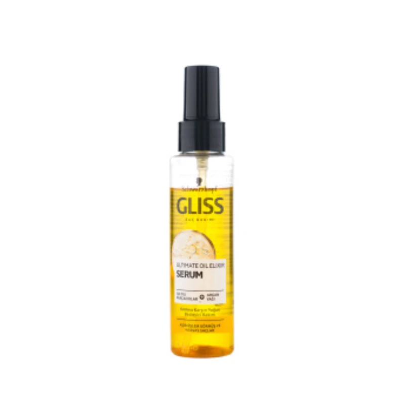 سرم مو گلیس Gliss مدل Ultimate Oil Elixir ترمیم و تقویت کننده مو 100 میل