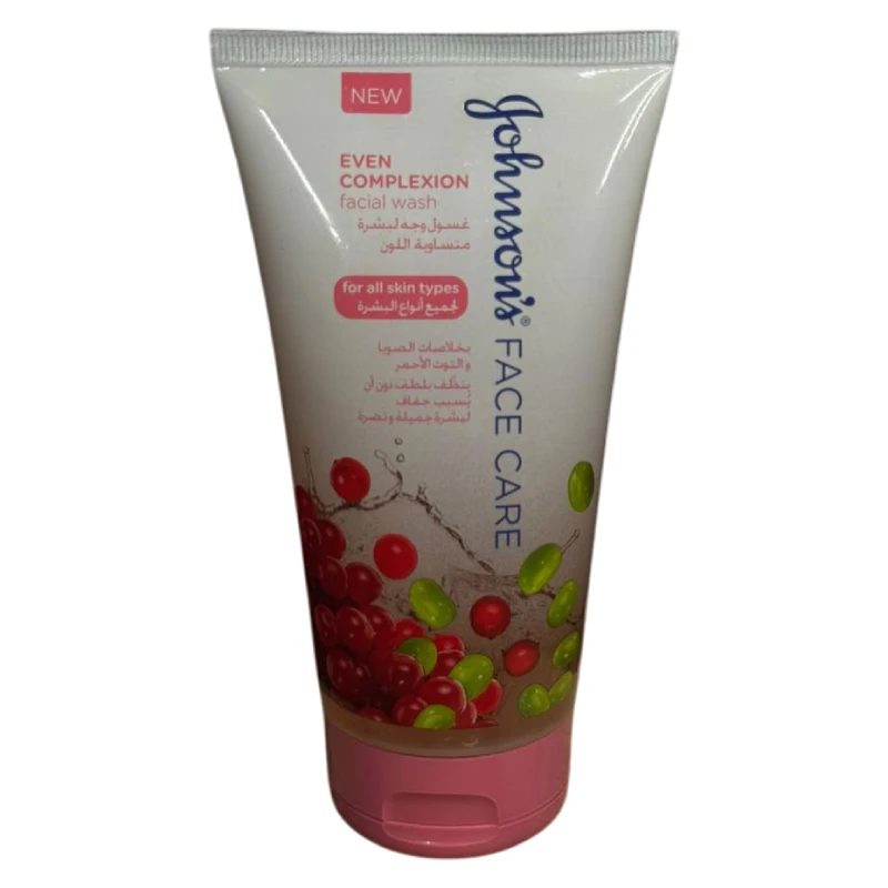 ژل شستشوی صورت جانسون Johnson مدل Even Complexion حجم 150میل