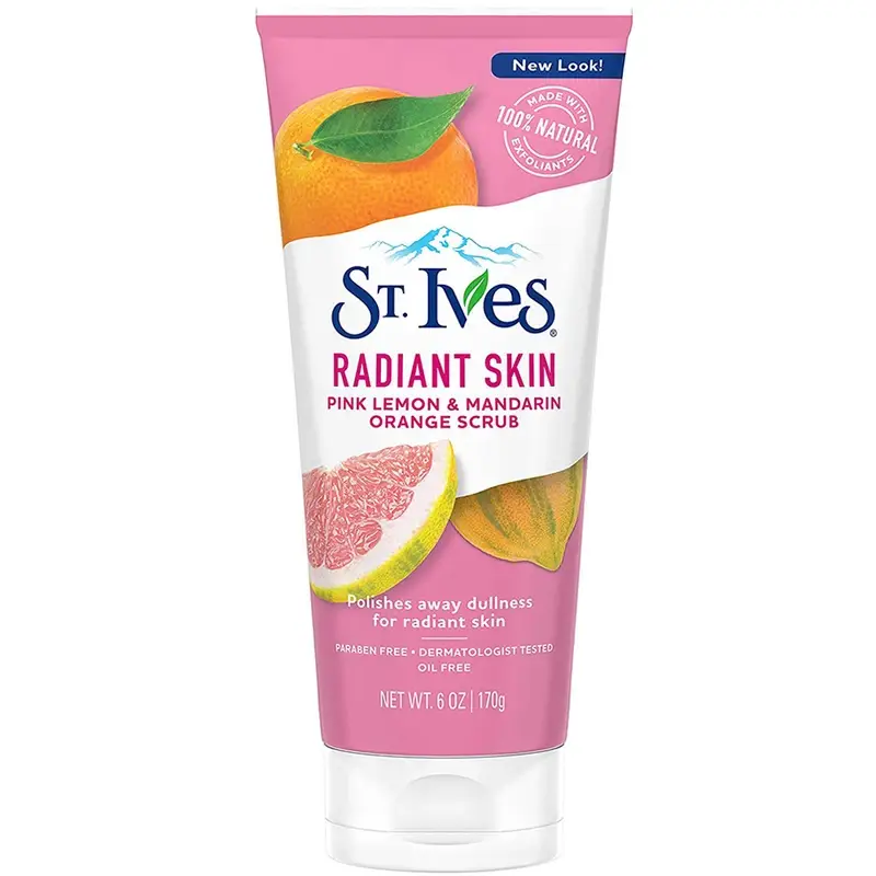 اسکراب لایه بردار پوست اس تی ایوز St Ives مدل Radiant Skin حجم 170 میلی لیتر