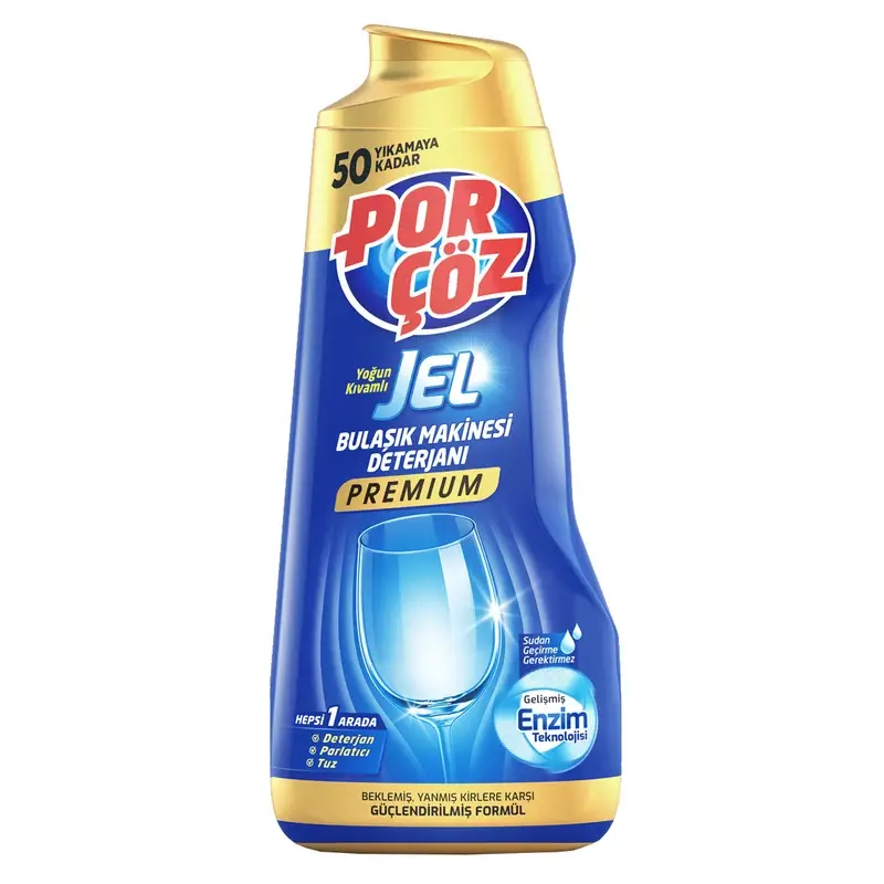 ژل ماشین ظرفشویی پور چوز Porcoz مدل Premium حجم 900 میلی لیتر