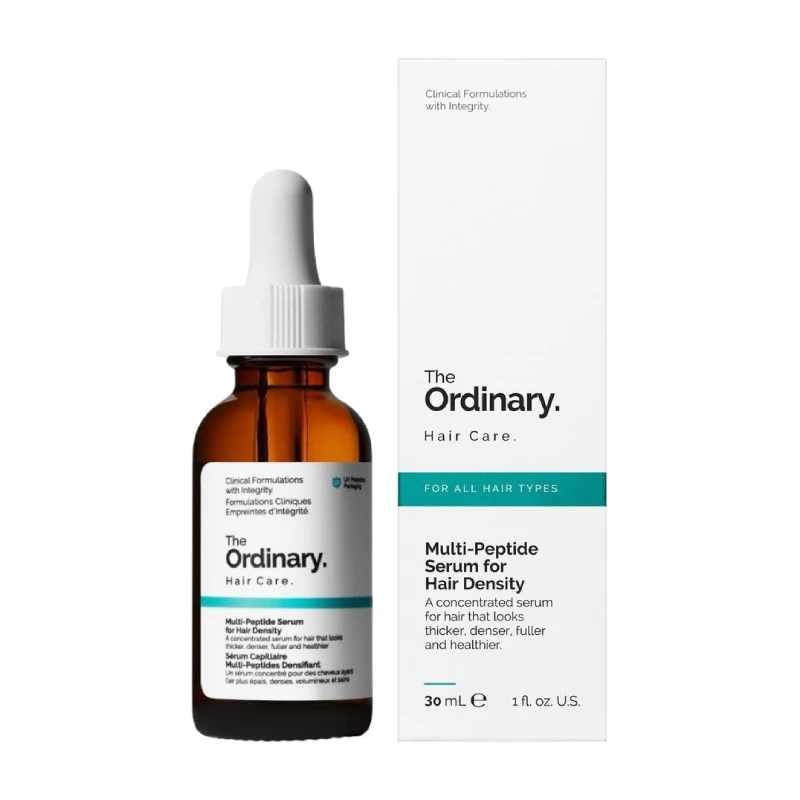 سرم اوردینریOrdinary مولتی پپتاید ضد ریزش و حجم دهنده مو 30 میل